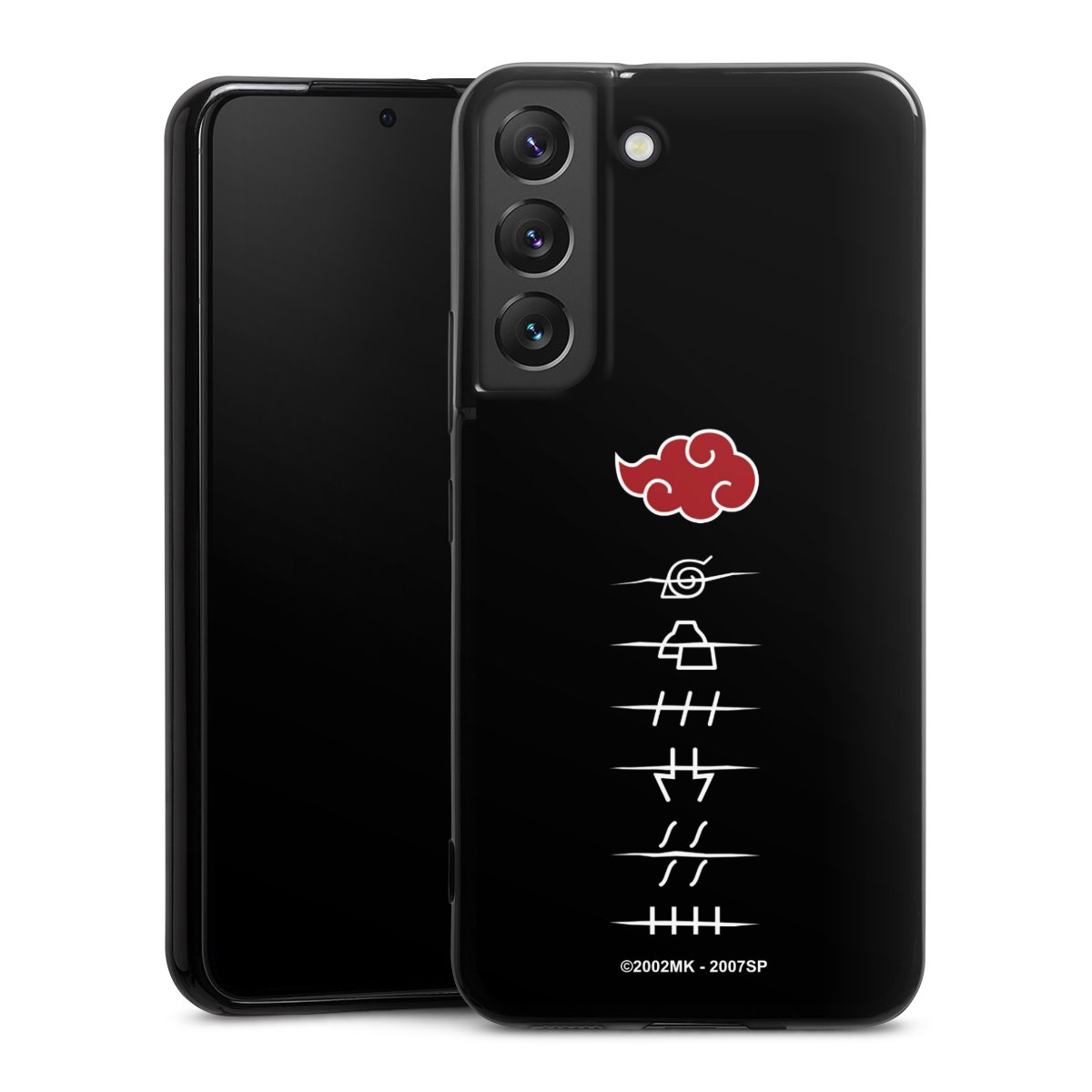Symboles des membres de l'Akatsuki noirs