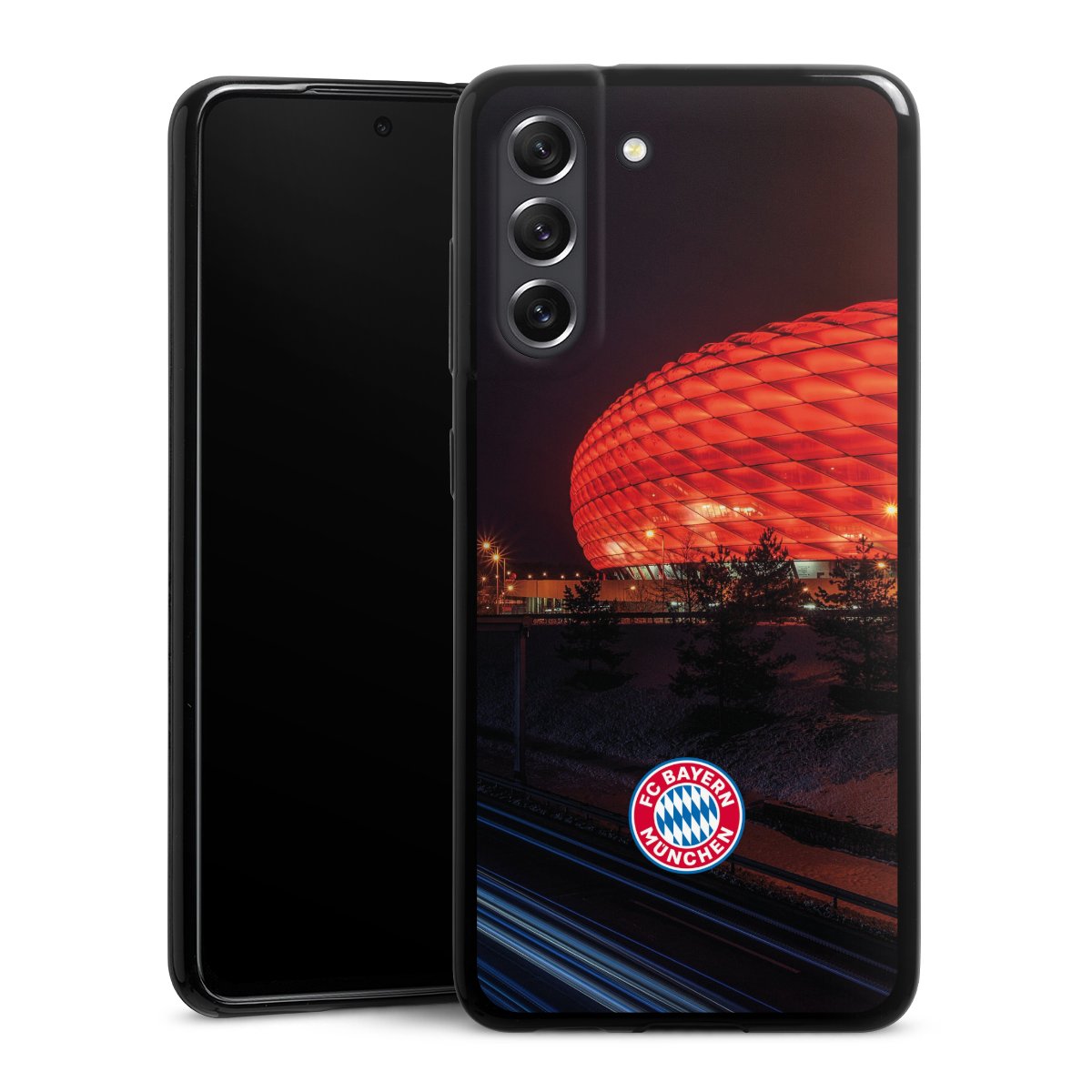 Allianz Arena bei Nacht FCB