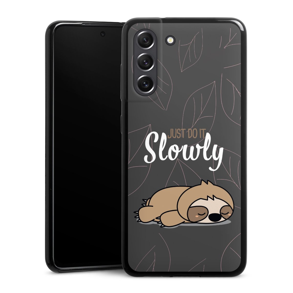Just Do It Slowly Sloth Grey