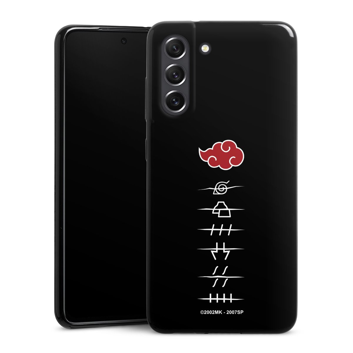 Symboles des membres de l'Akatsuki noirs