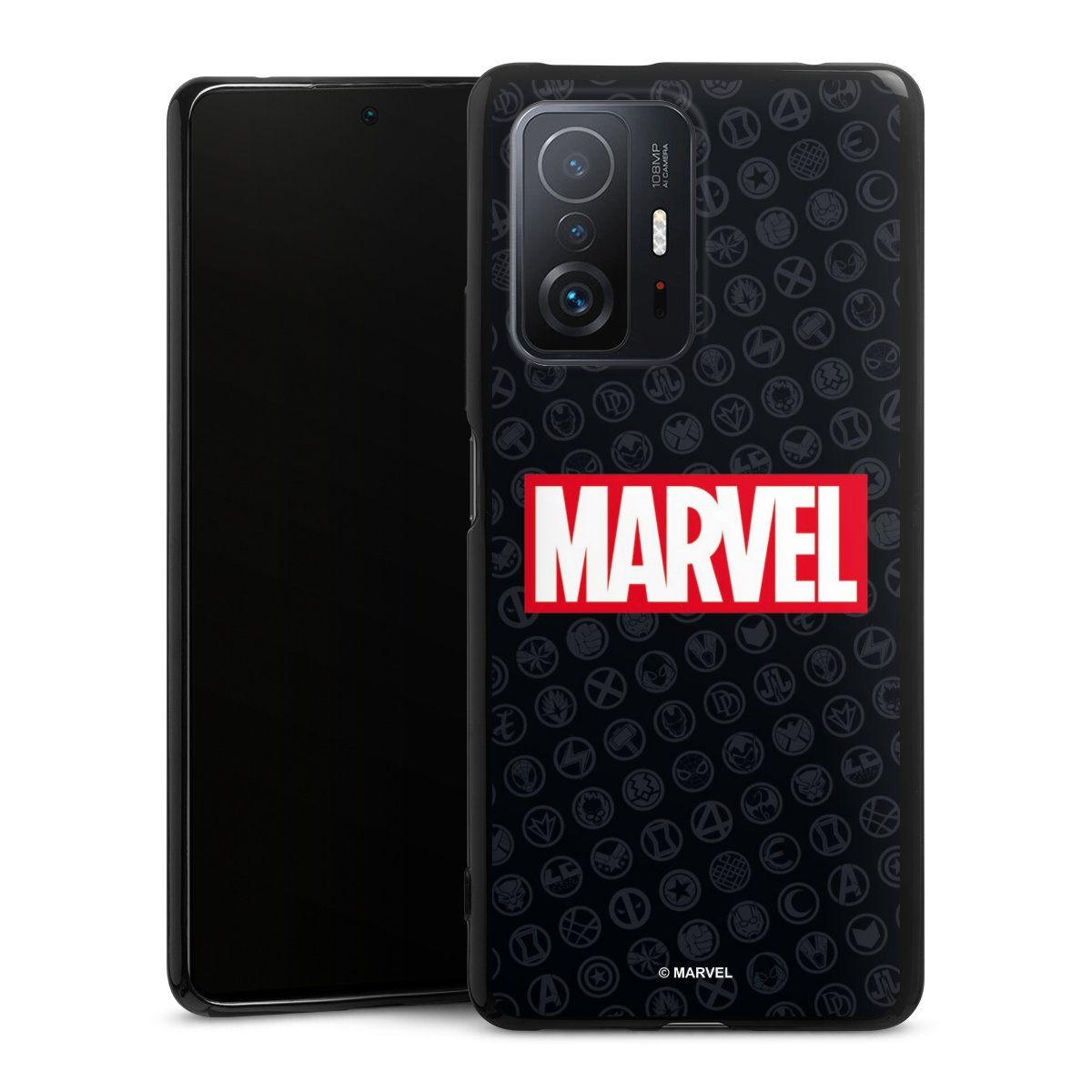 Marvel Logo Zwart Rood