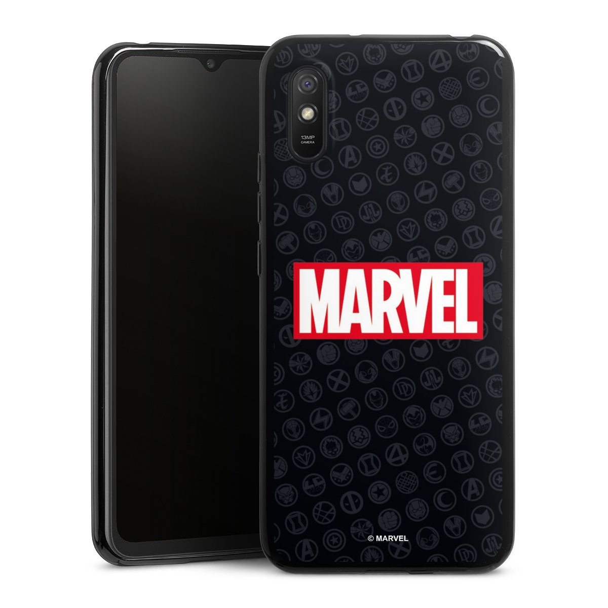 Marvel Logo Zwart Rood