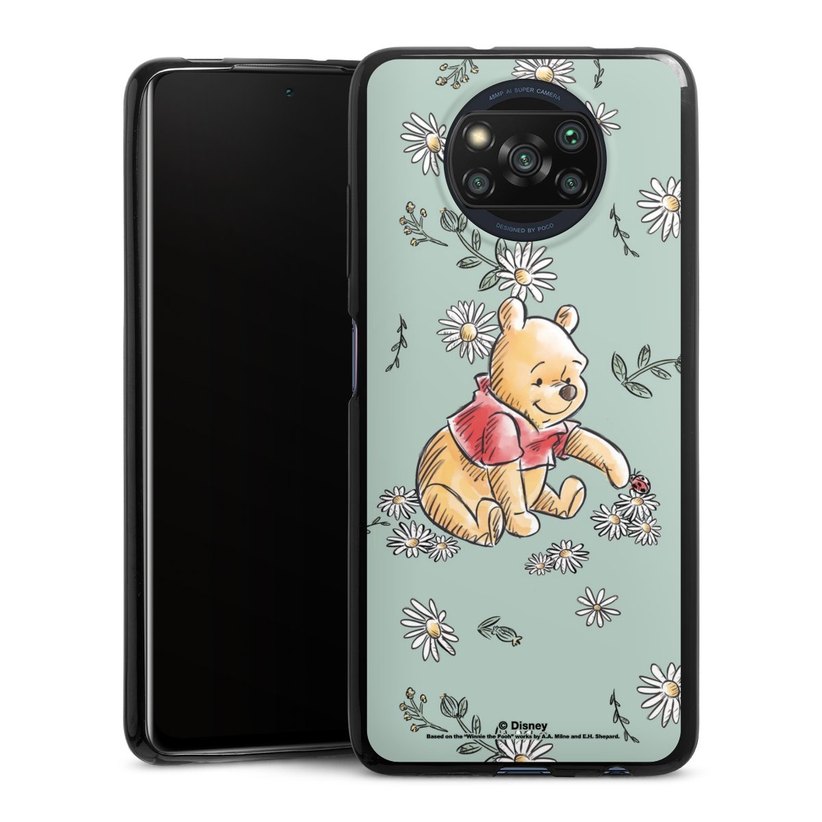 Winnie Puuh Gänseblümchen und Käfer Liebe
