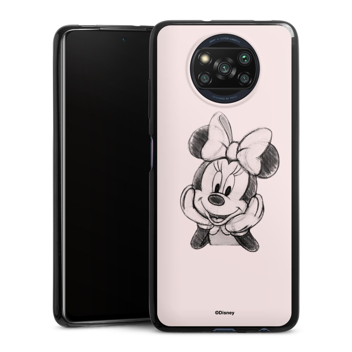 Minnie Posieren Sitzen