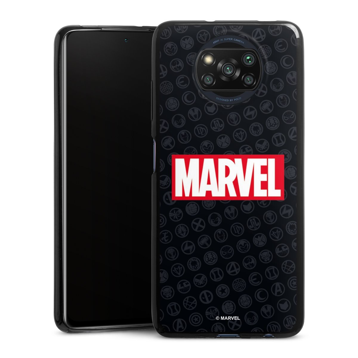 Marvel Logo Noir Rouge