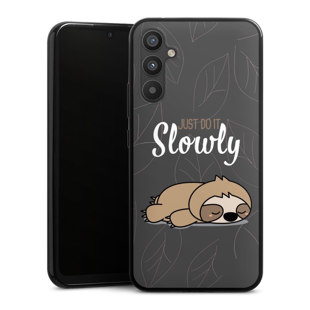 Just Do It Slowly Sloth Grey