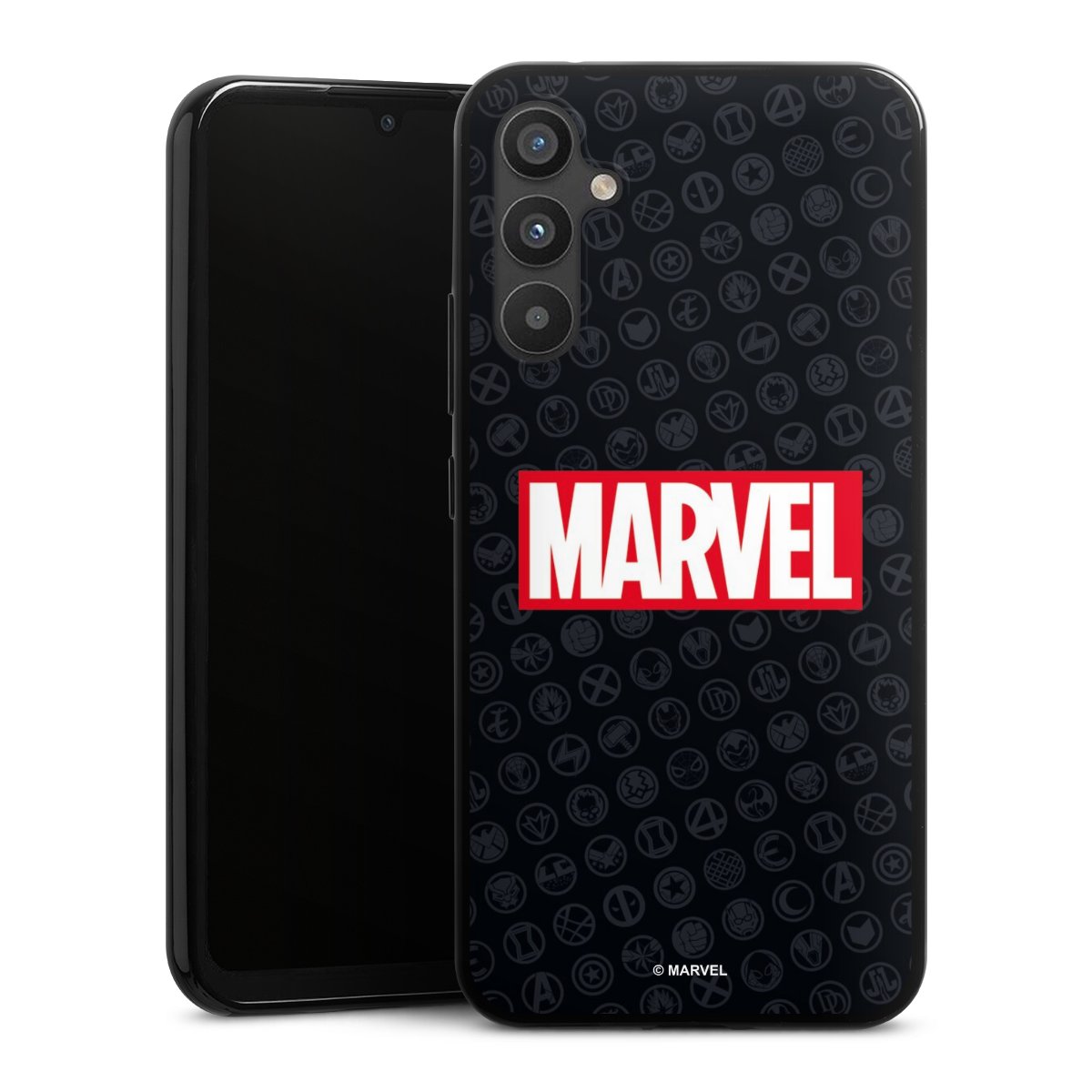 Marvel Logo Zwart Rood