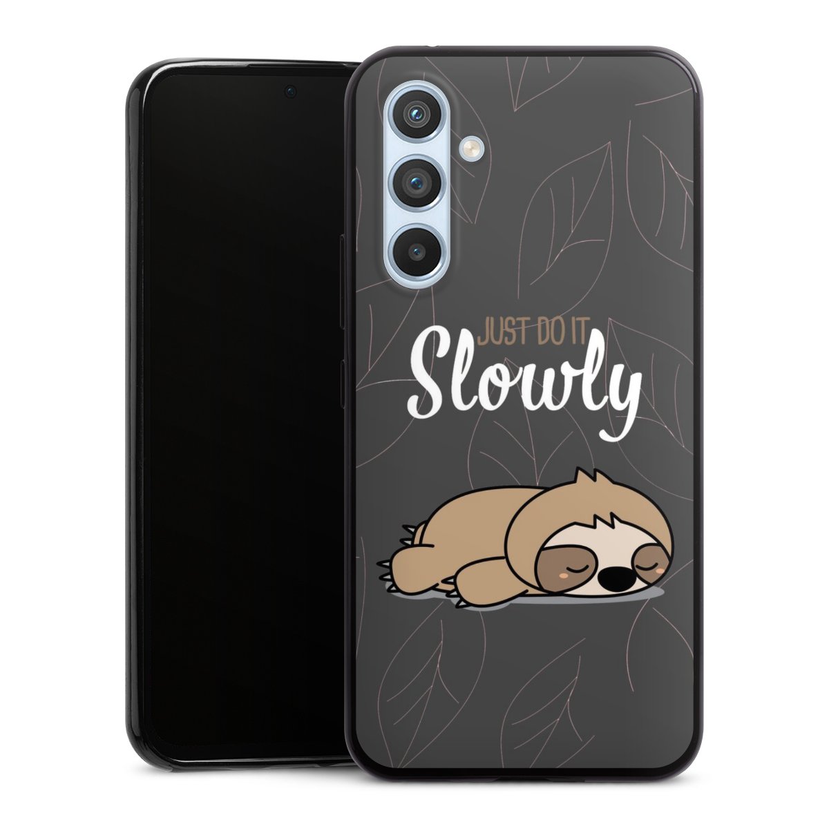 Just Do It Slowly Sloth Grey