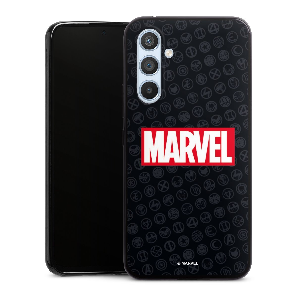Marvel Logo Zwart Rood
