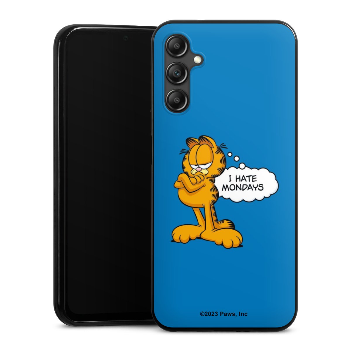 Garfield Ik haat maandagen blauw