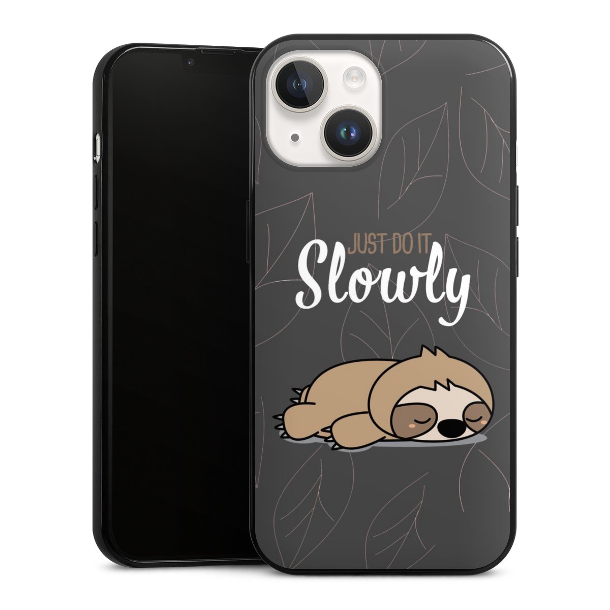 Just Do It Slowly Sloth Grey