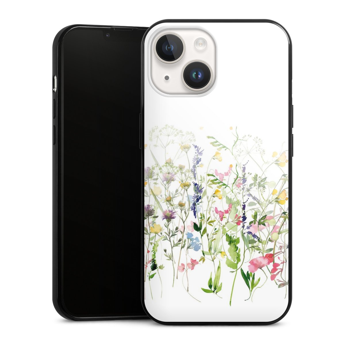 Fleurs de prairie printanières colorées