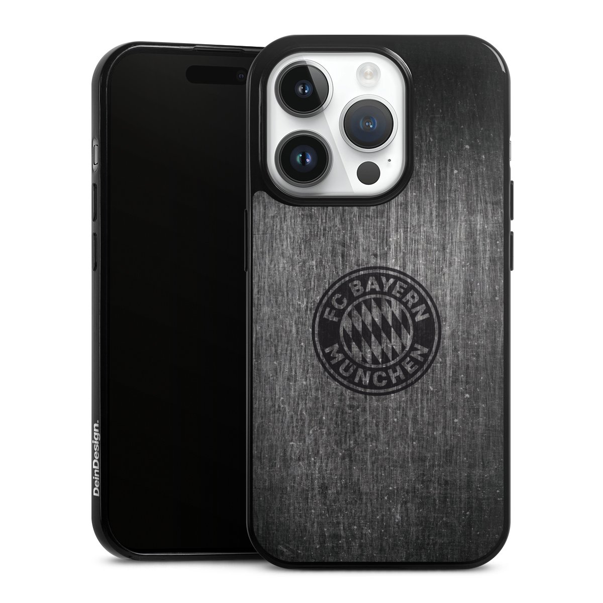 Metalllook FCB Logo einfarbig