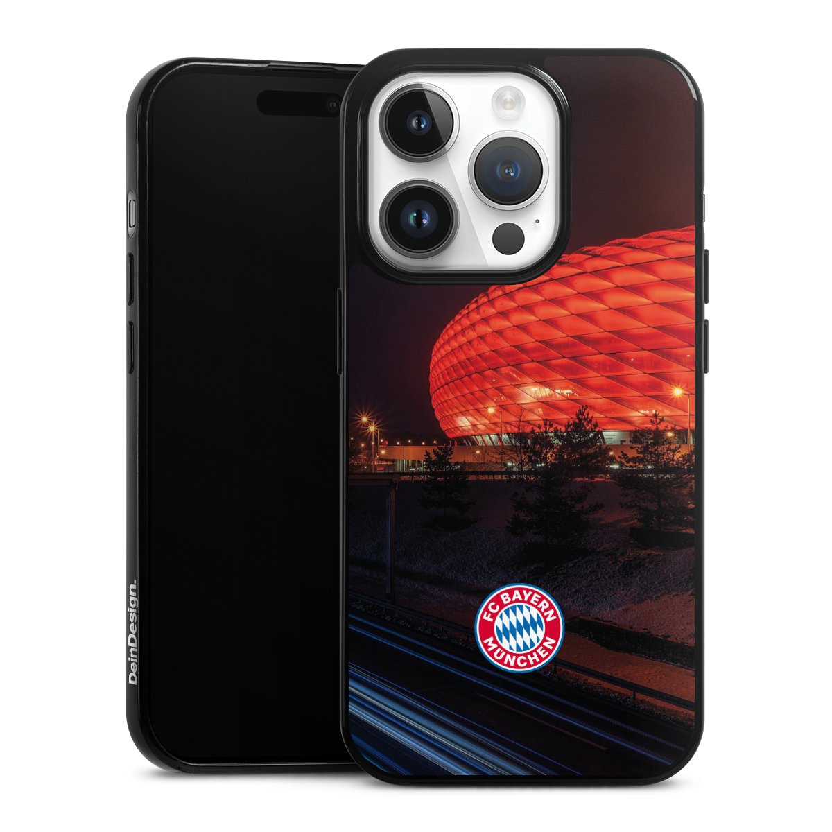 Allianz Arena bei Nacht FCB