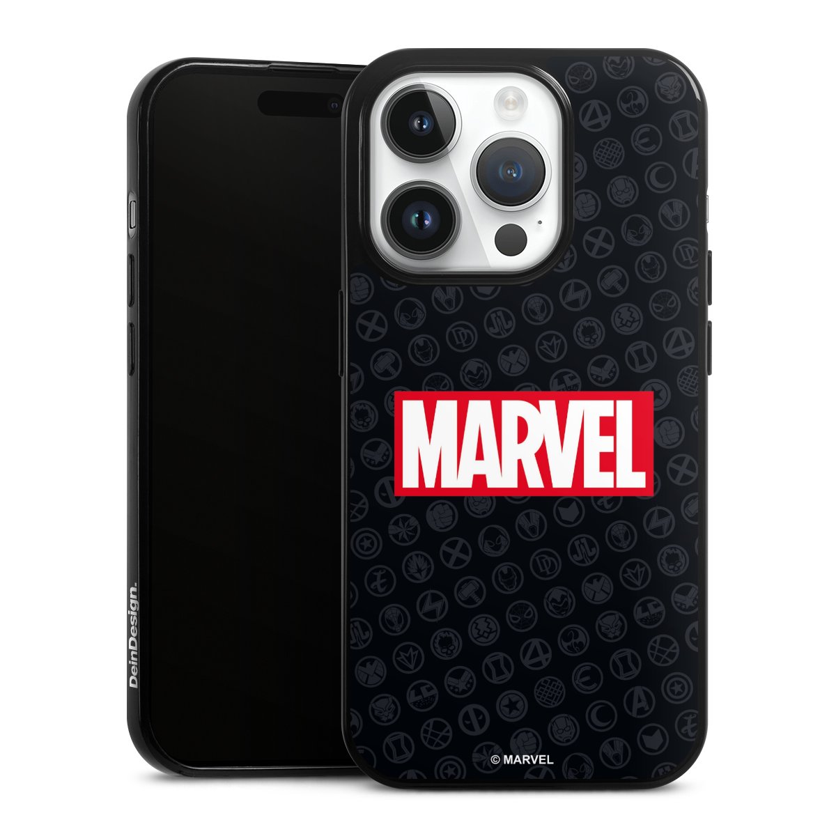 Marvel Logo Noir Rouge