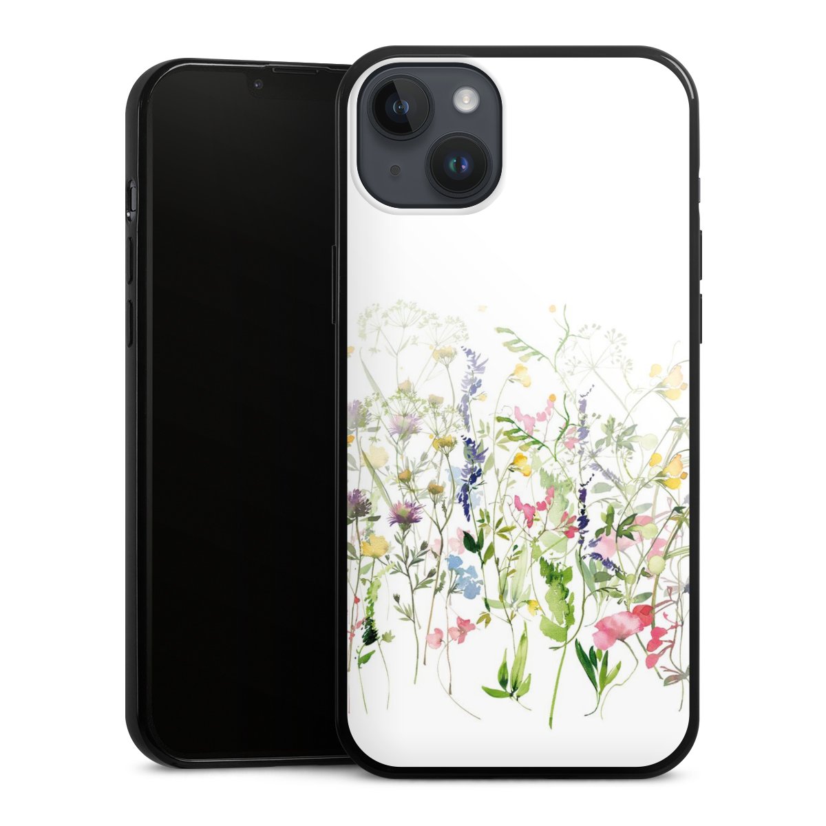 Fleurs de prairie printanières colorées