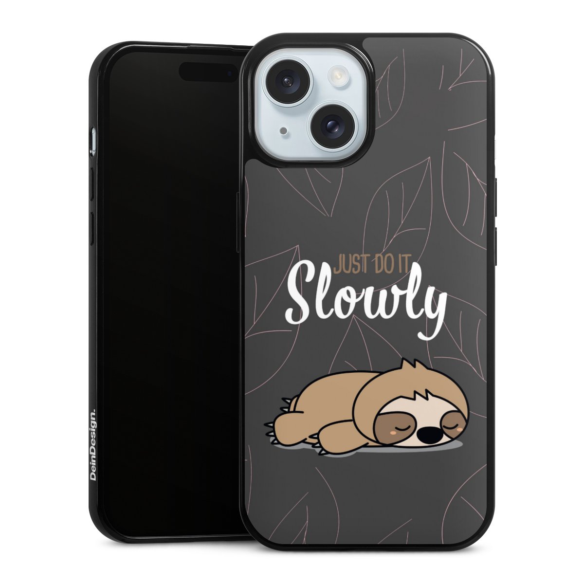 Just Do It Slowly Sloth Grey