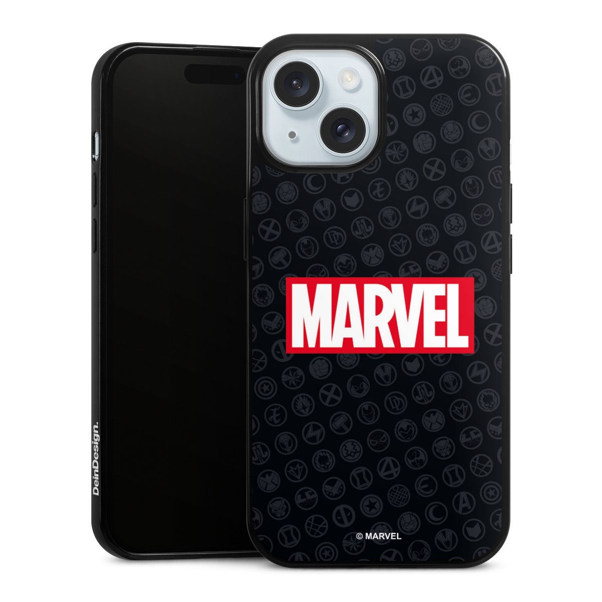 Marvel Logo Noir Rouge