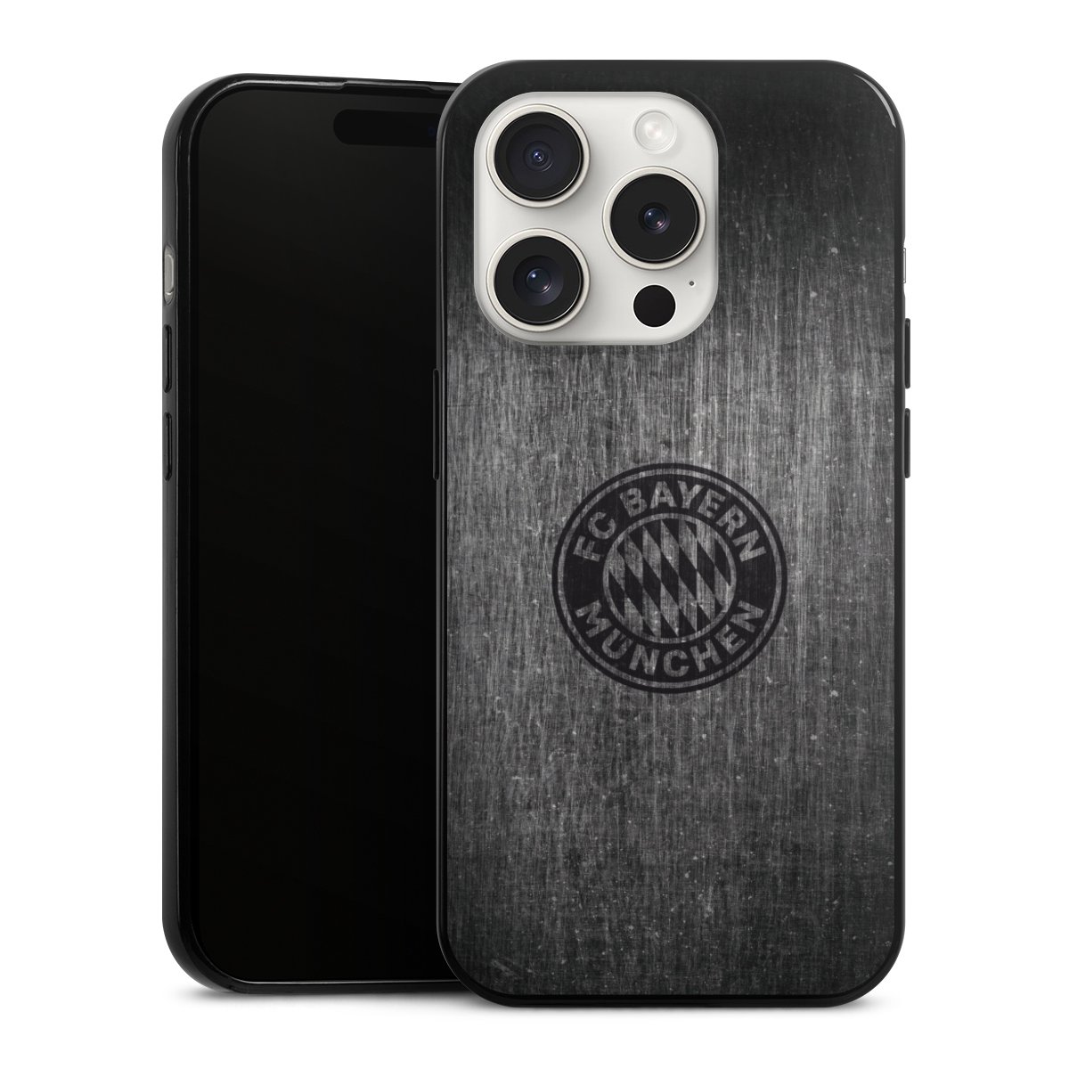 Metalllook FCB Logo einfarbig