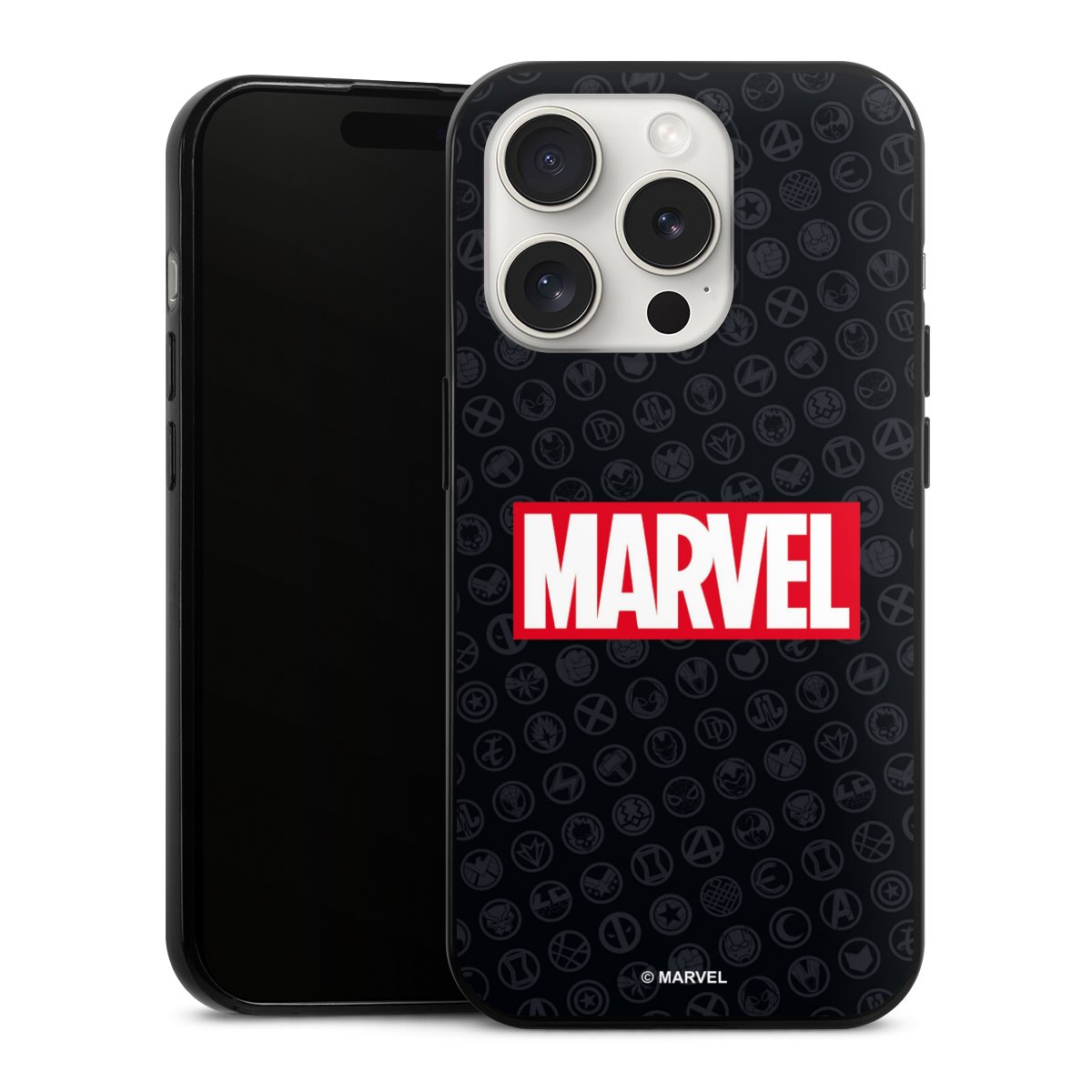 Marvel Logo Zwart Rood