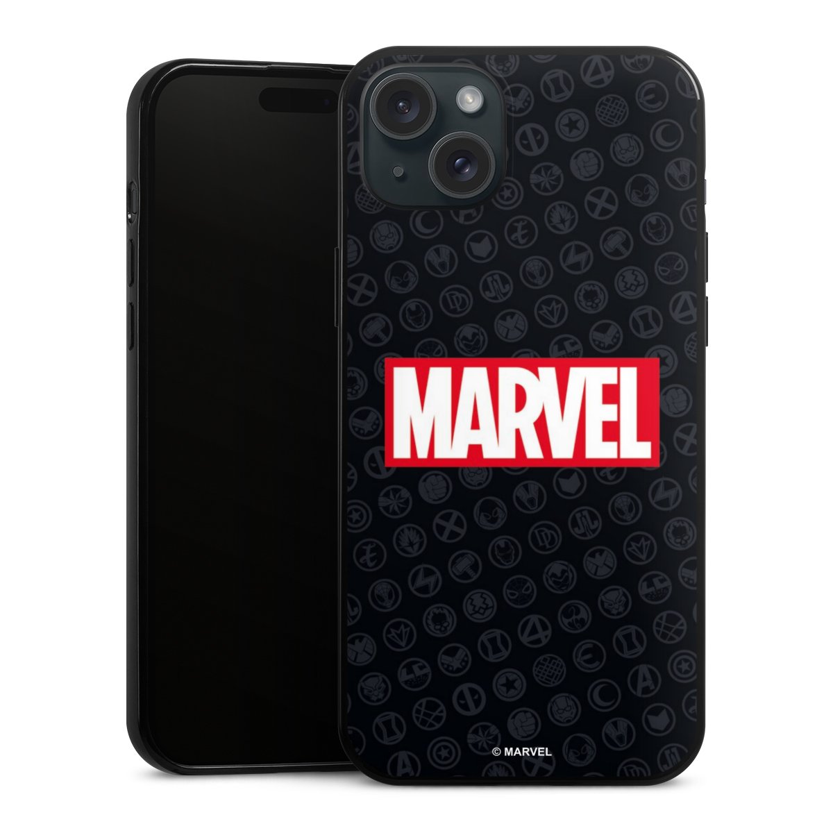 Marvel Logo Zwart Rood
