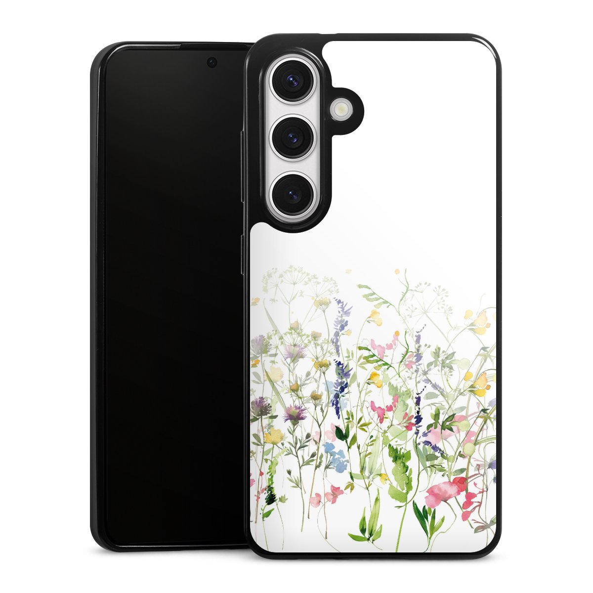 Kleurrijke lente weide bloemen