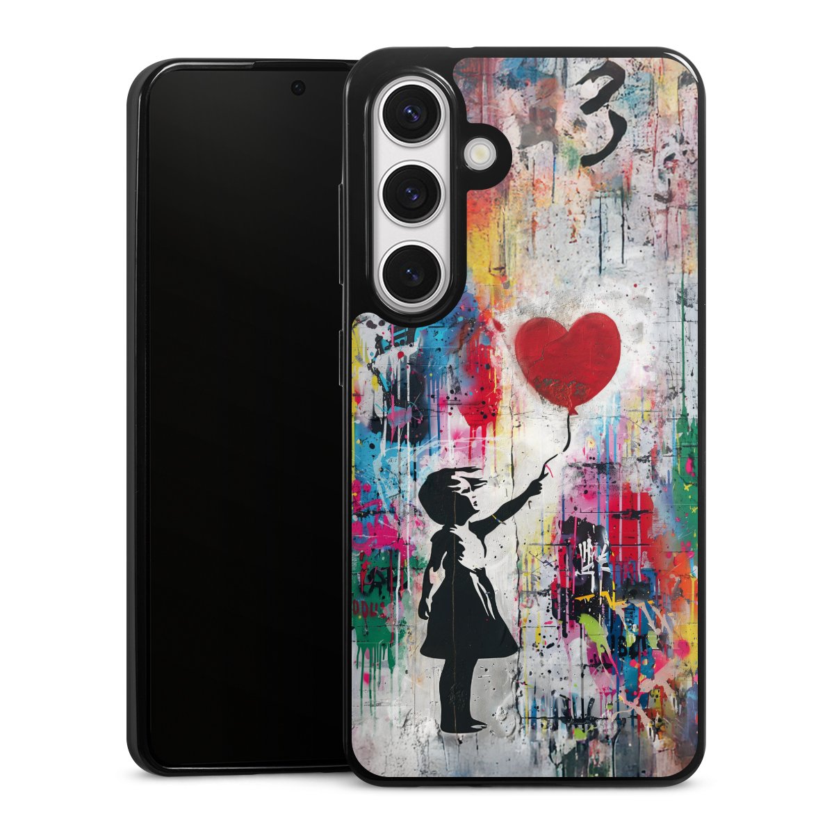 Balloon Girl Colorful