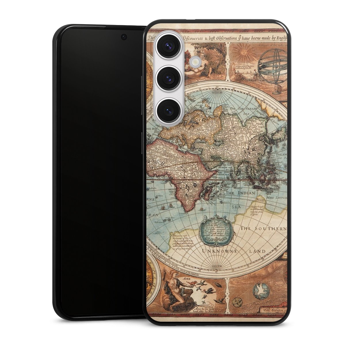 Mappa del mondo vintage