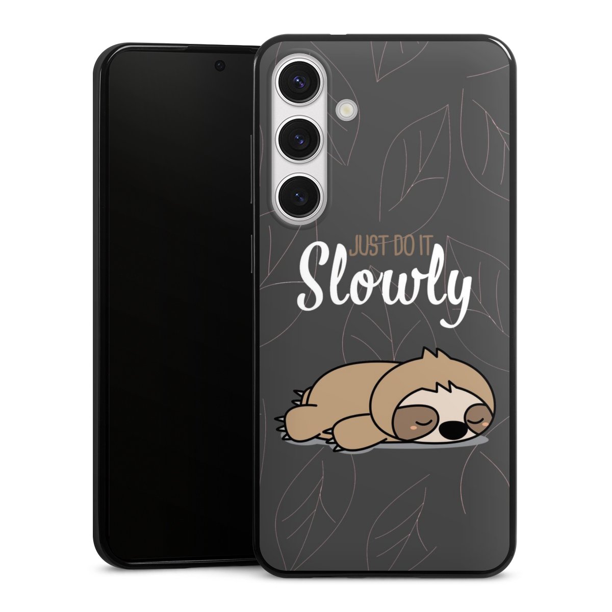 Just Do It Slowly Sloth Grey