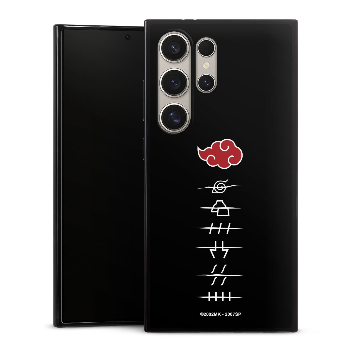 Symboles des membres de l'Akatsuki noirs