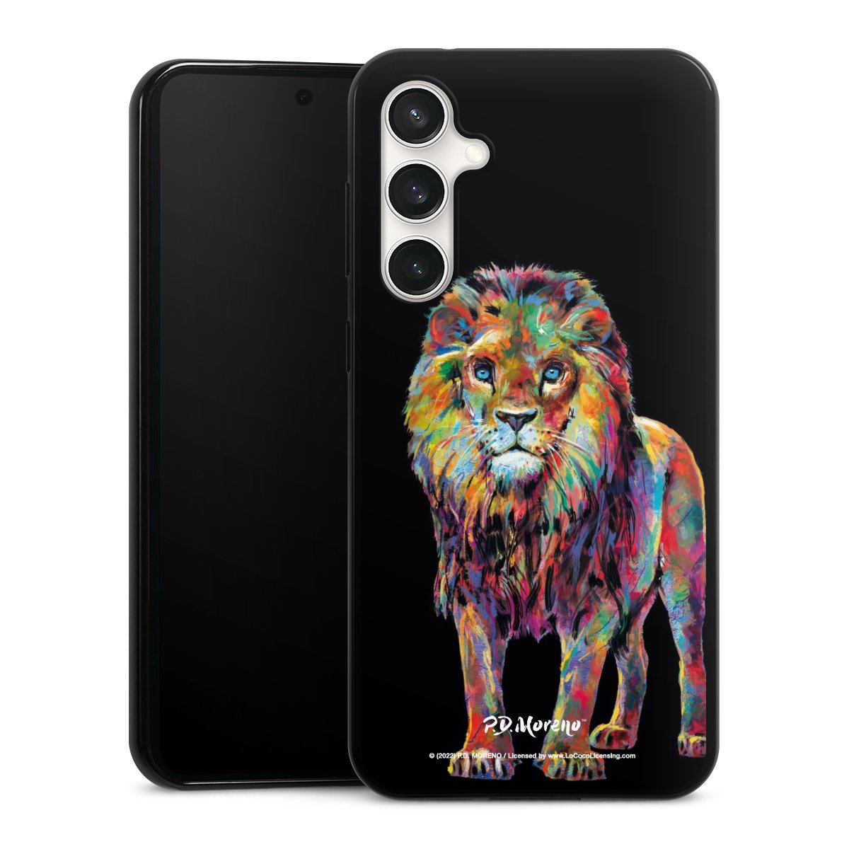 Leone colorato da P.D. Moreno