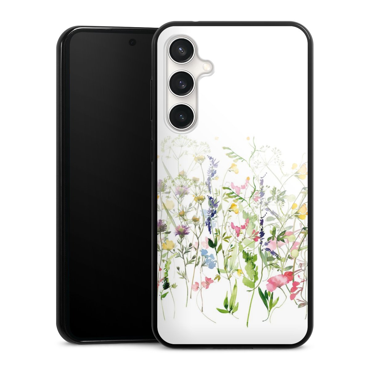 Kleurrijke lente weide bloemen