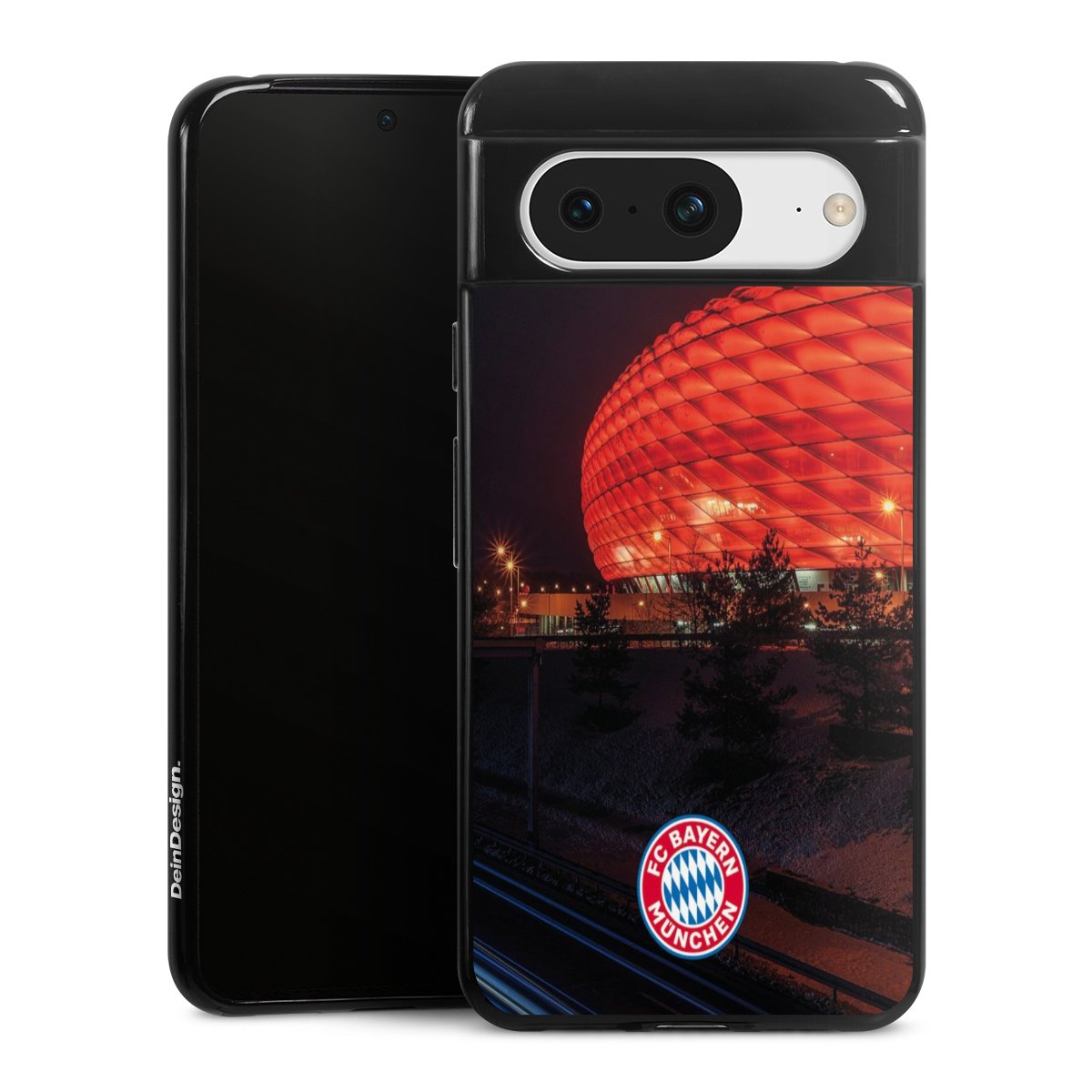 Allianz Arena bei Nacht FCB