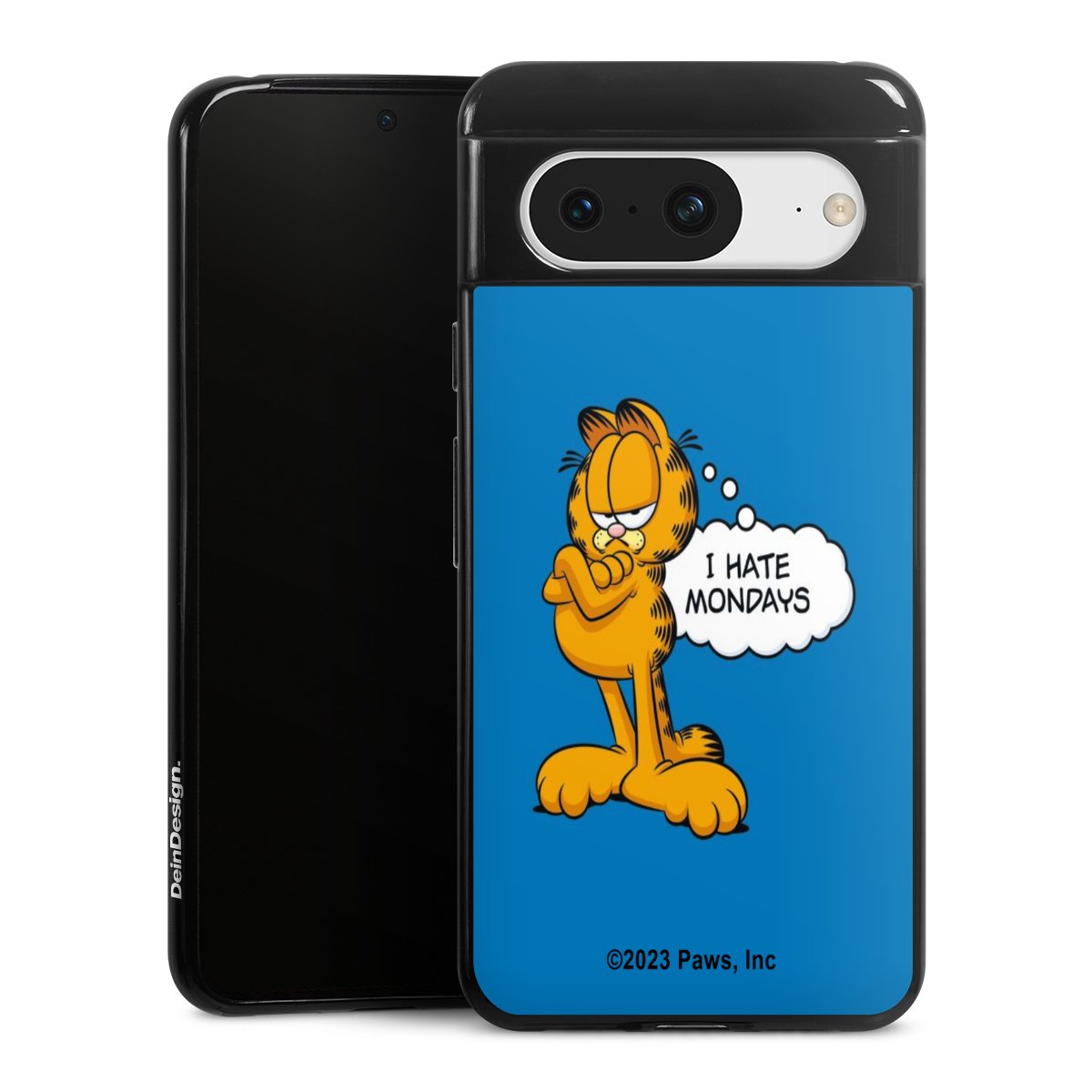 Garfield Ik haat maandagen blauw