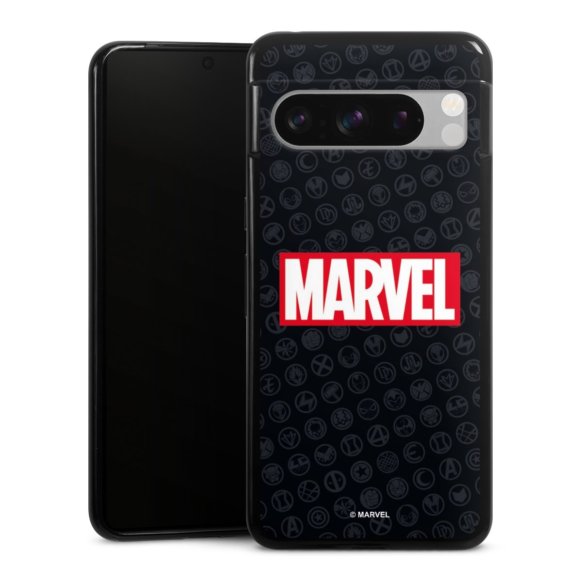 Marvel Logo Zwart Rood
