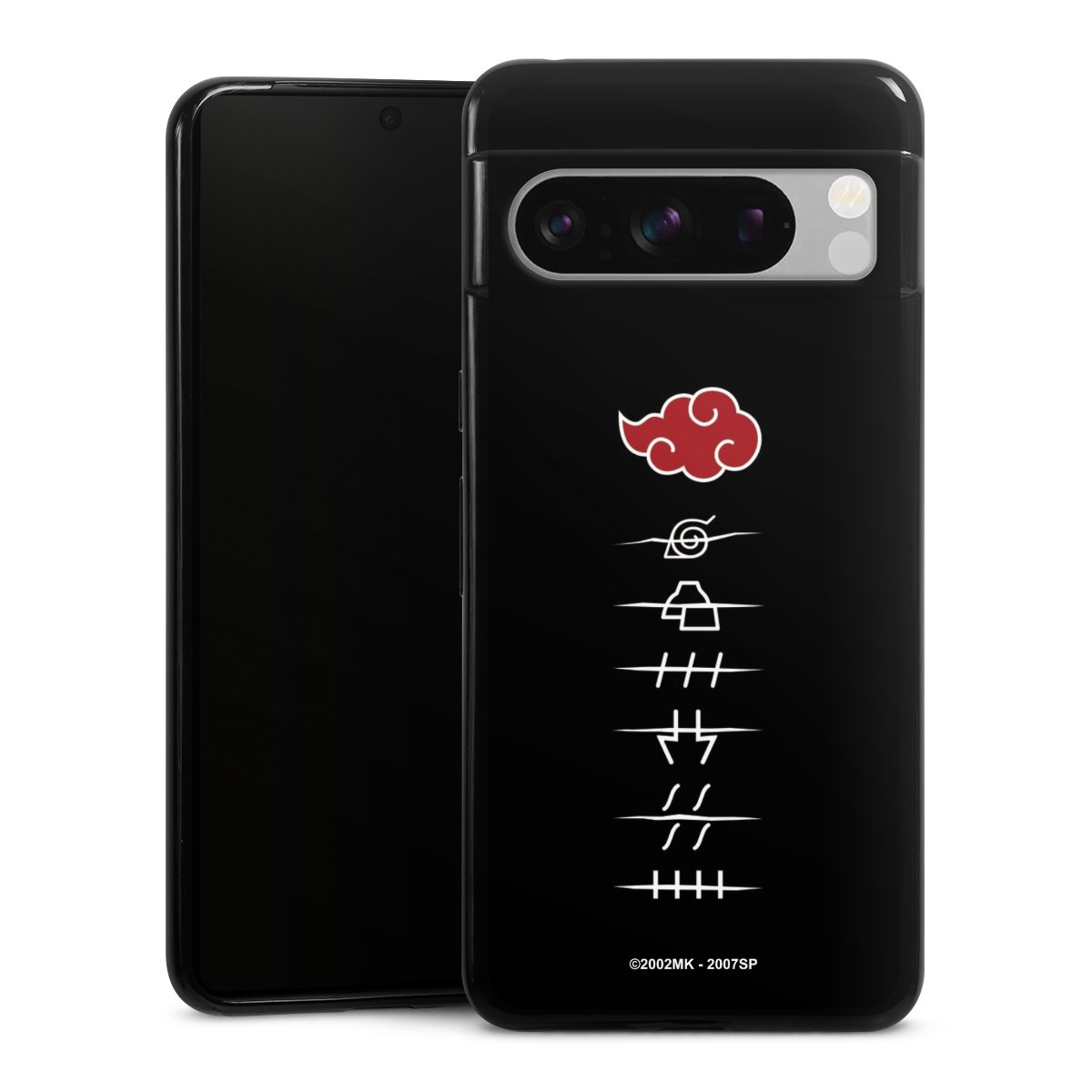 Symboles des membres de l'Akatsuki noirs