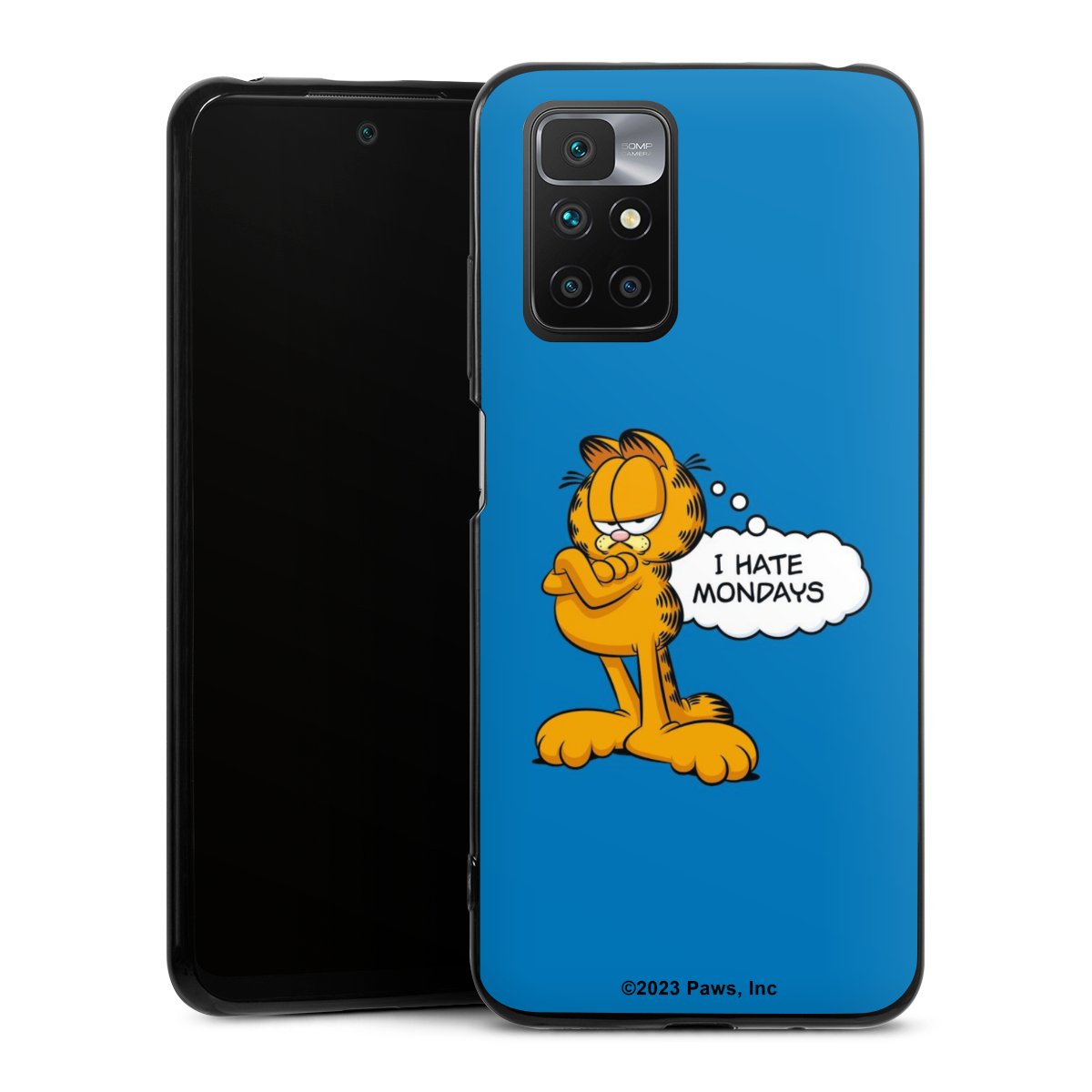 Garfield Ik haat maandagen blauw