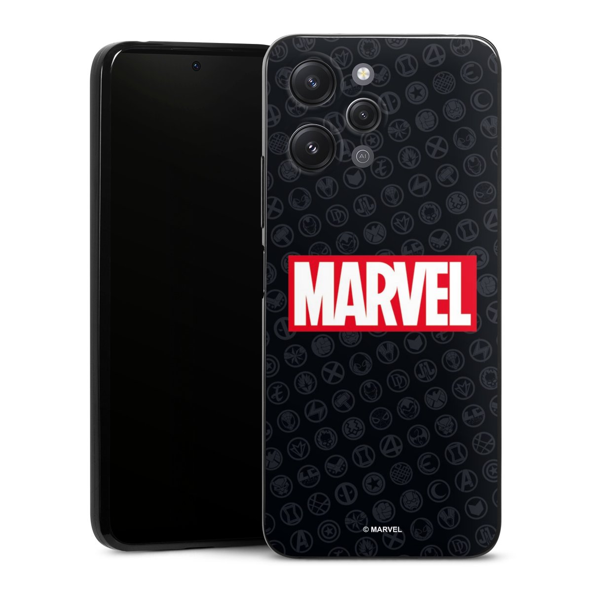 Marvel Logo Zwart Rood