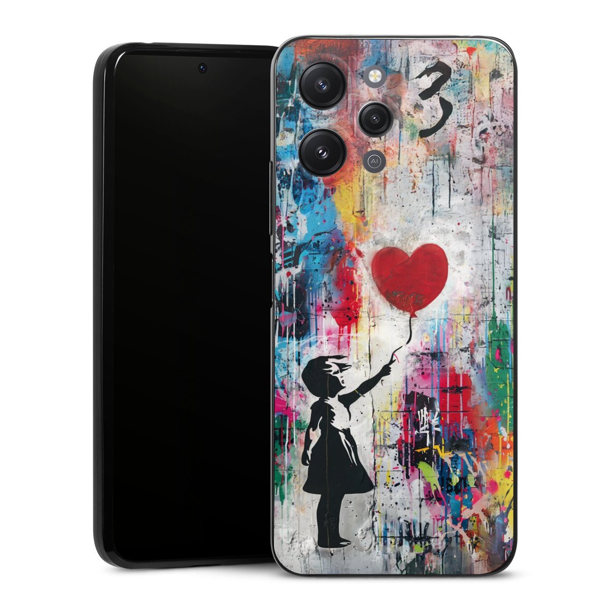 Balloon Girl Colorful