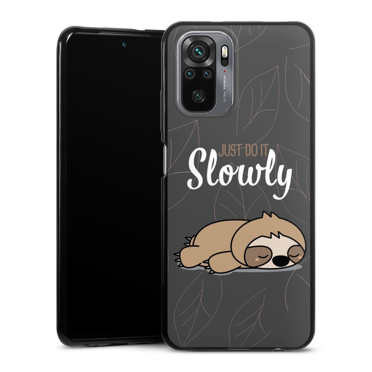 Just Do It Slowly Sloth Grey