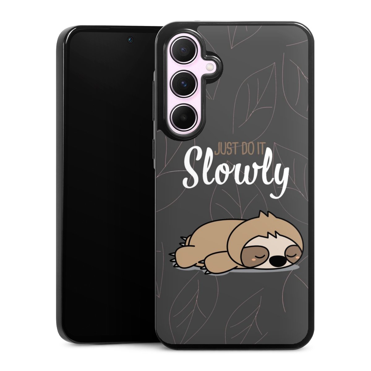 Just Do It Slowly Sloth Grey