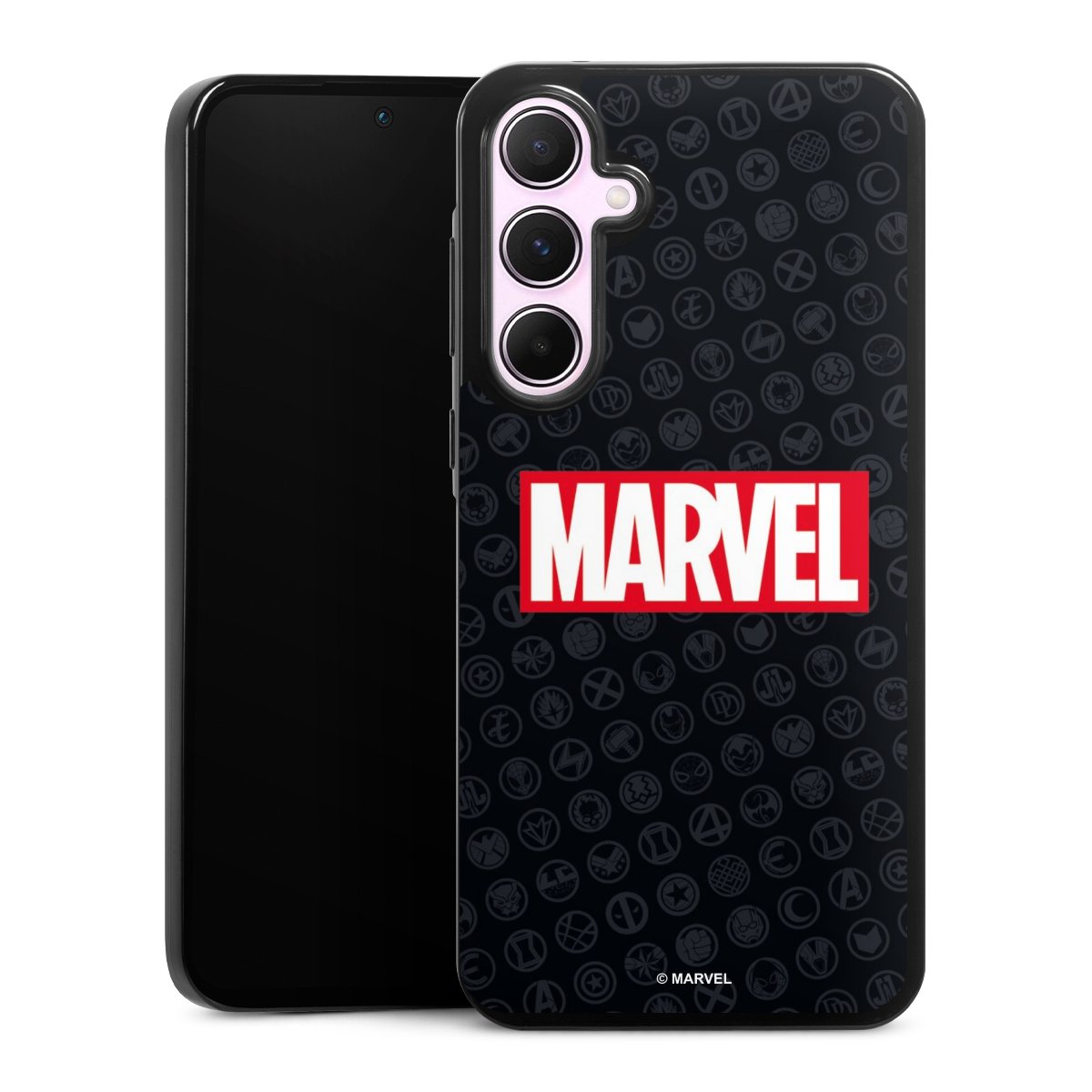 Marvel Logo Zwart Rood