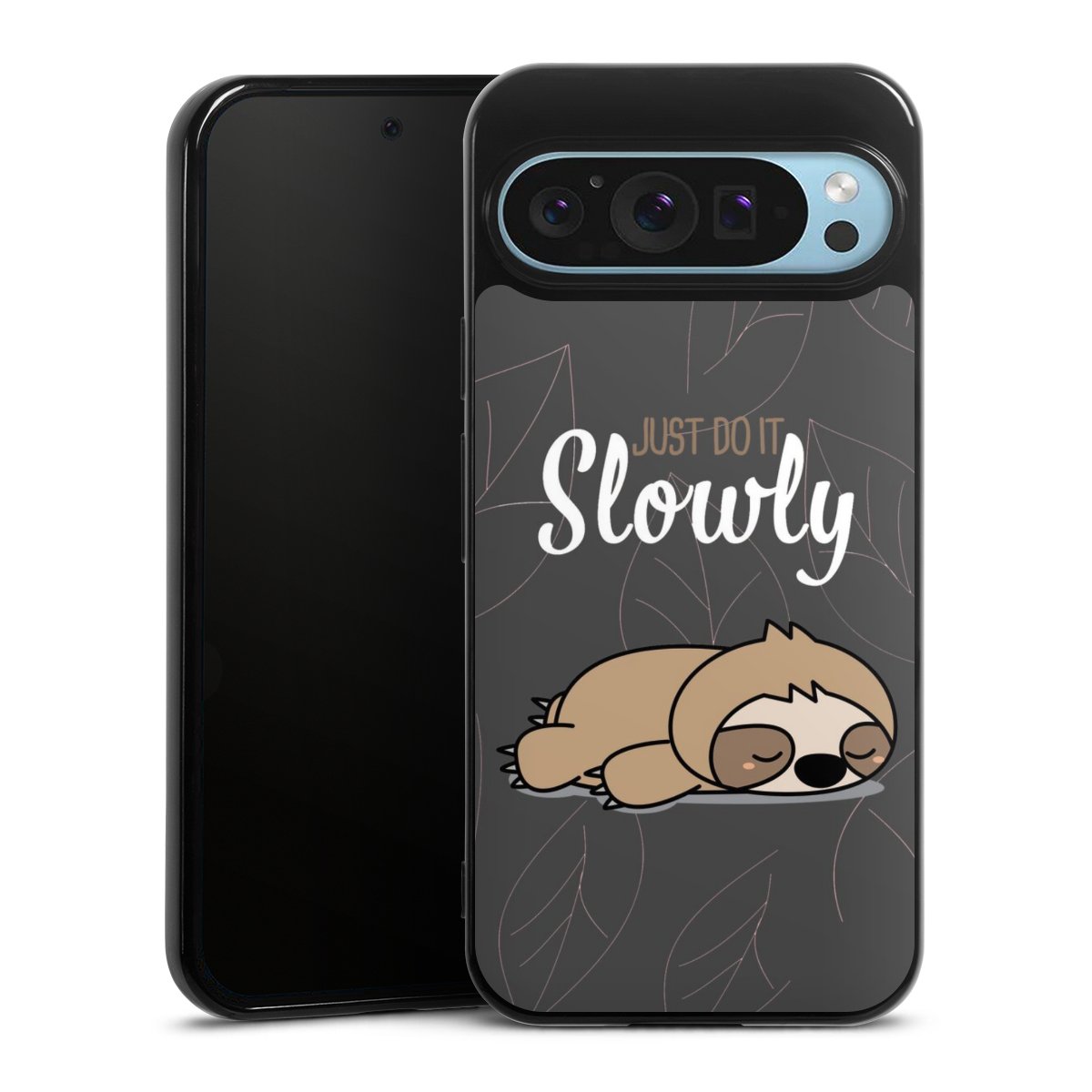 Just Do It Slowly Sloth Grey