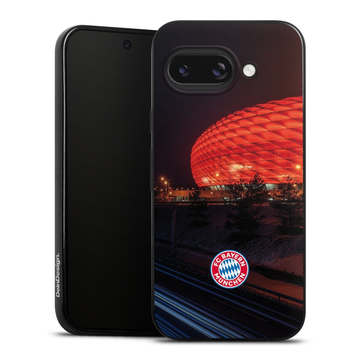 Allianz Arena bei Nacht FCB