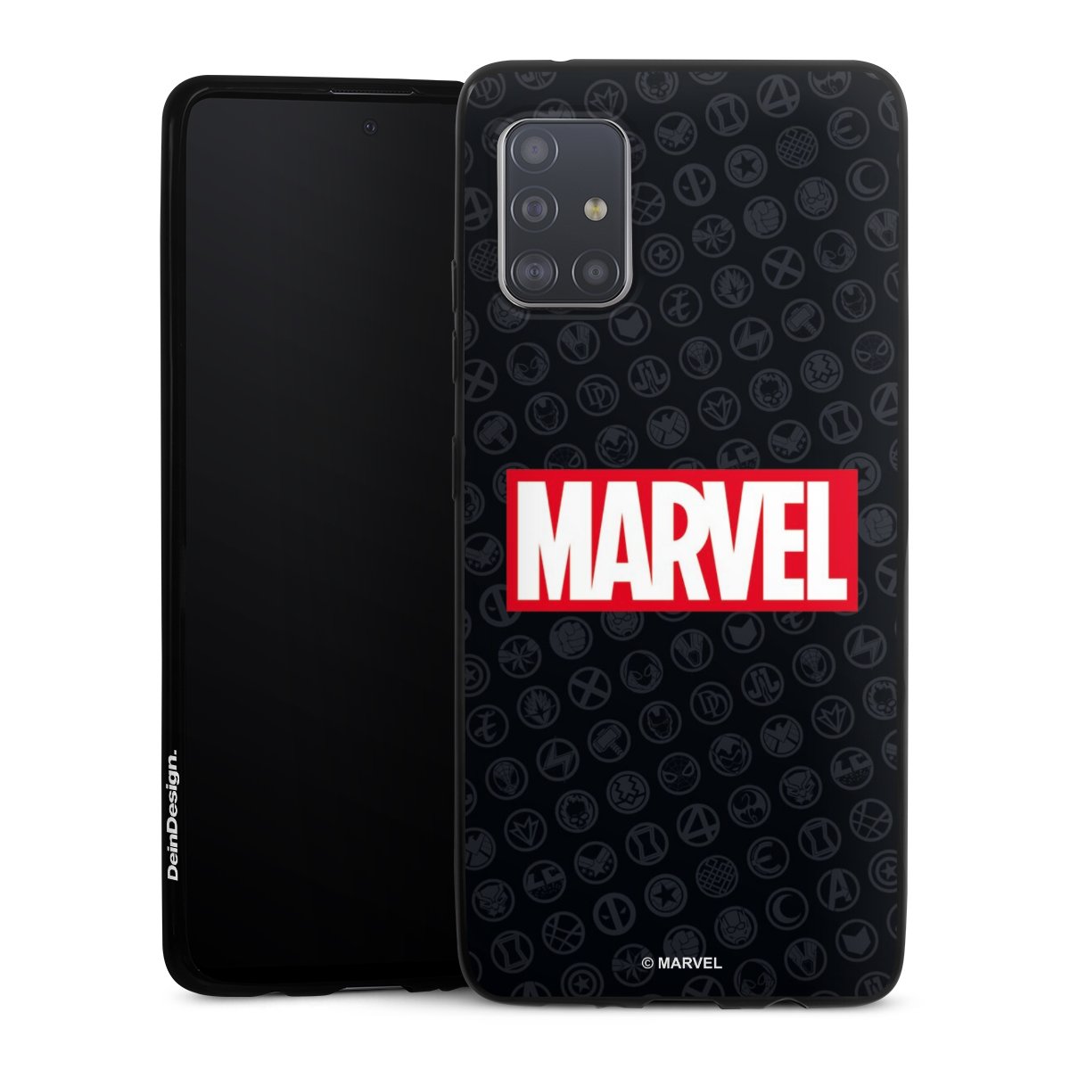 Marvel Logo Black Red 