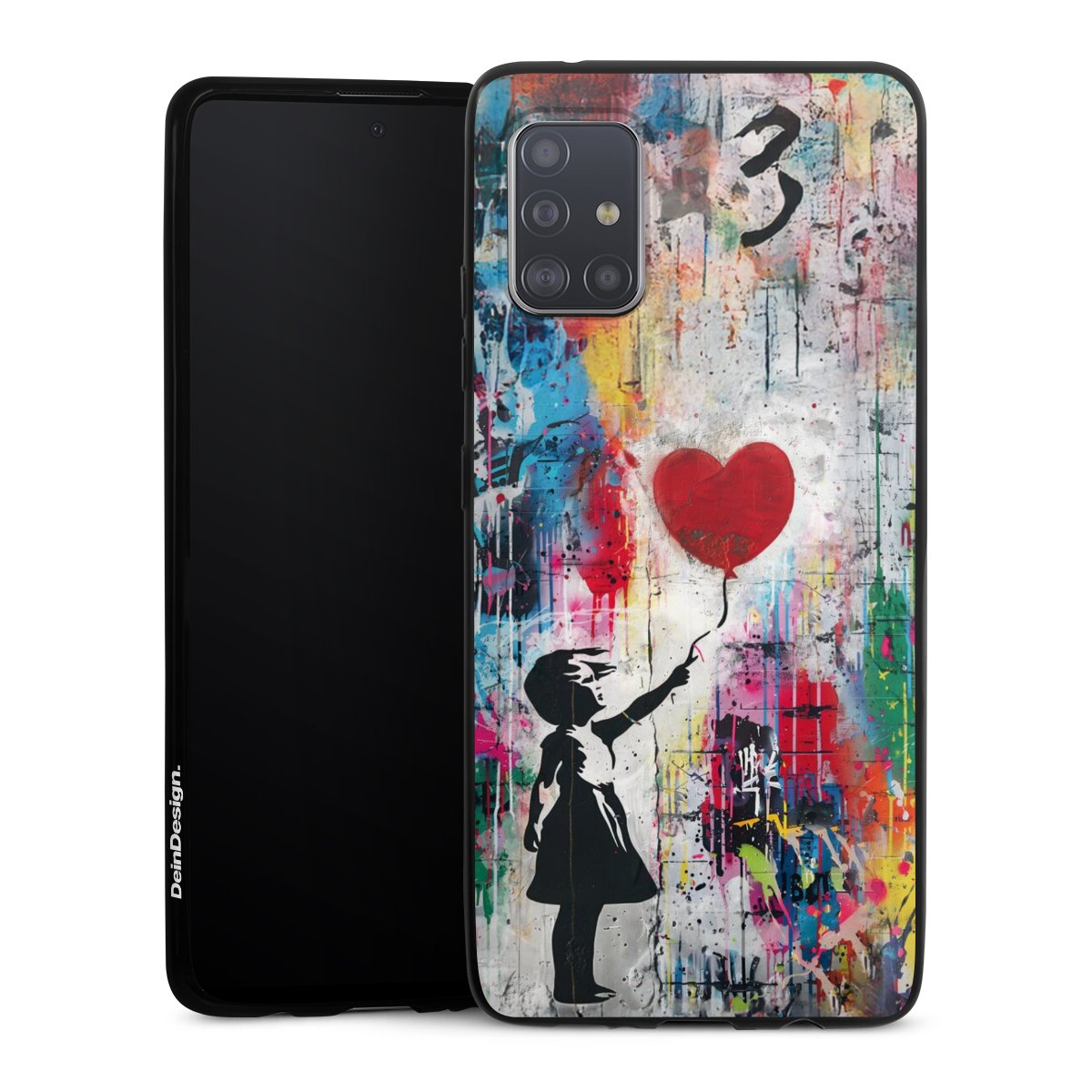 Balloon Girl Colorful