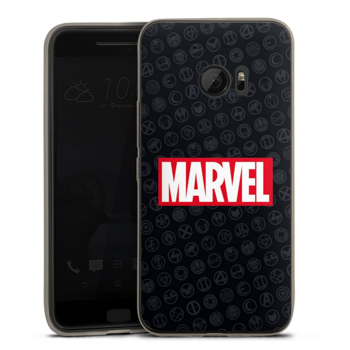 Marvel Logo Zwart Rood