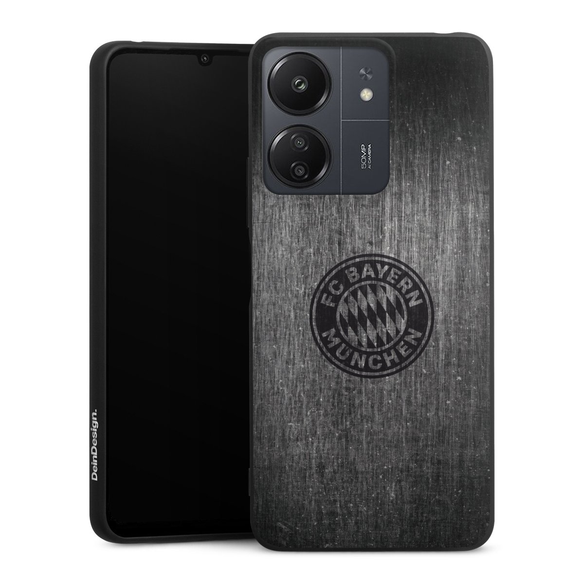 Metalllook FCB Logo einfarbig