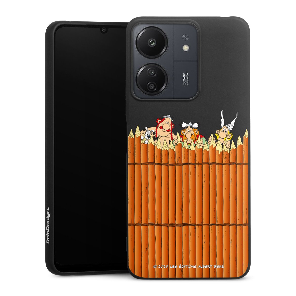 Gaulois Derrière Palissade Transparent