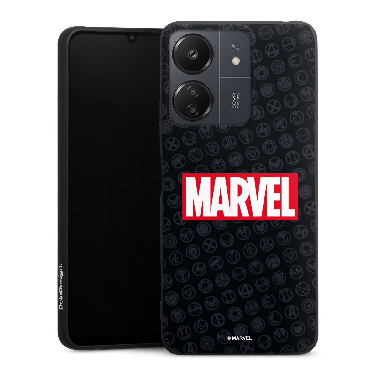 Marvel Logo Zwart Rood
